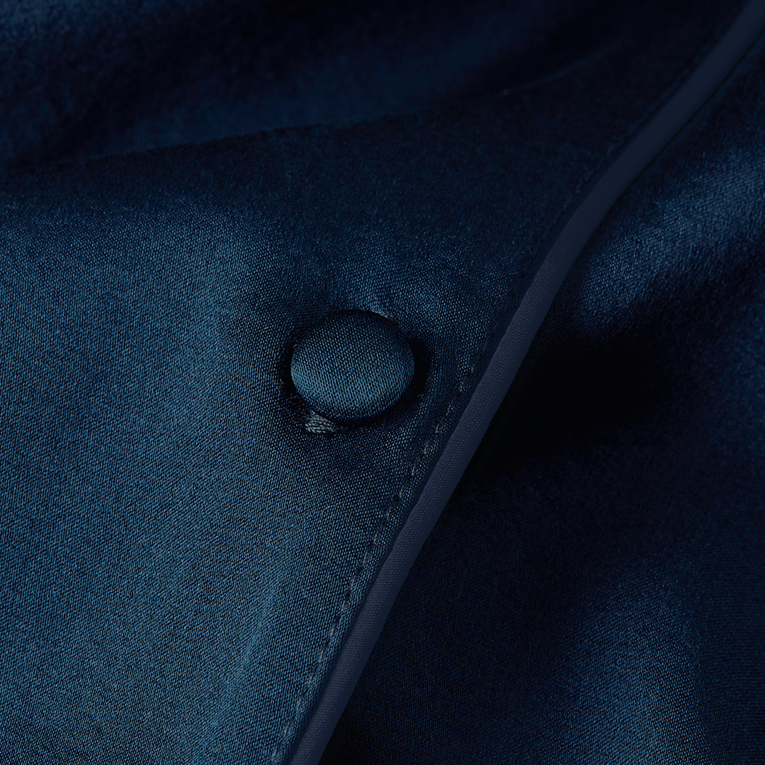 Long Premium Silk PJ Top