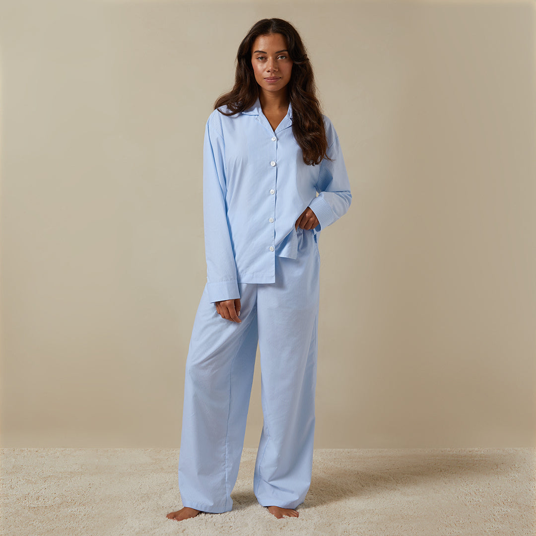 Long Premium Striped PJ Bottom