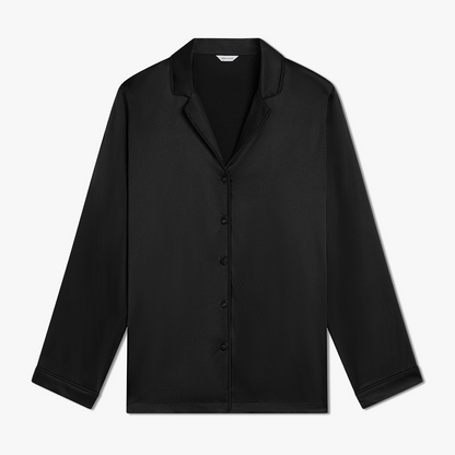 Long Premium Silk PJ Top