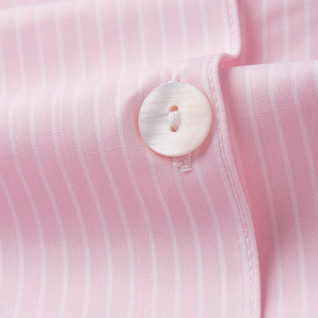 Short Premium Striped PJ Top