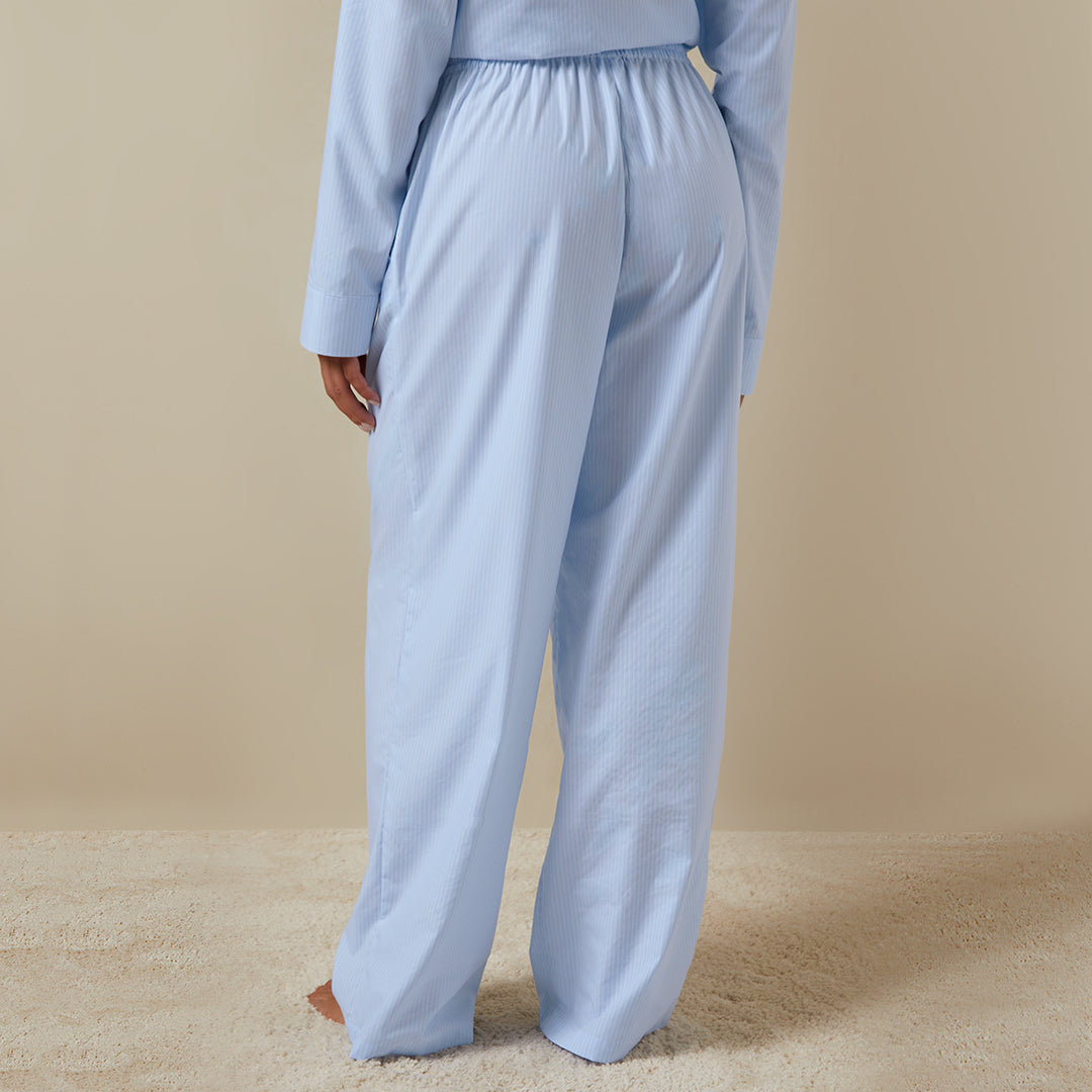 Long Premium Striped PJ Bottom