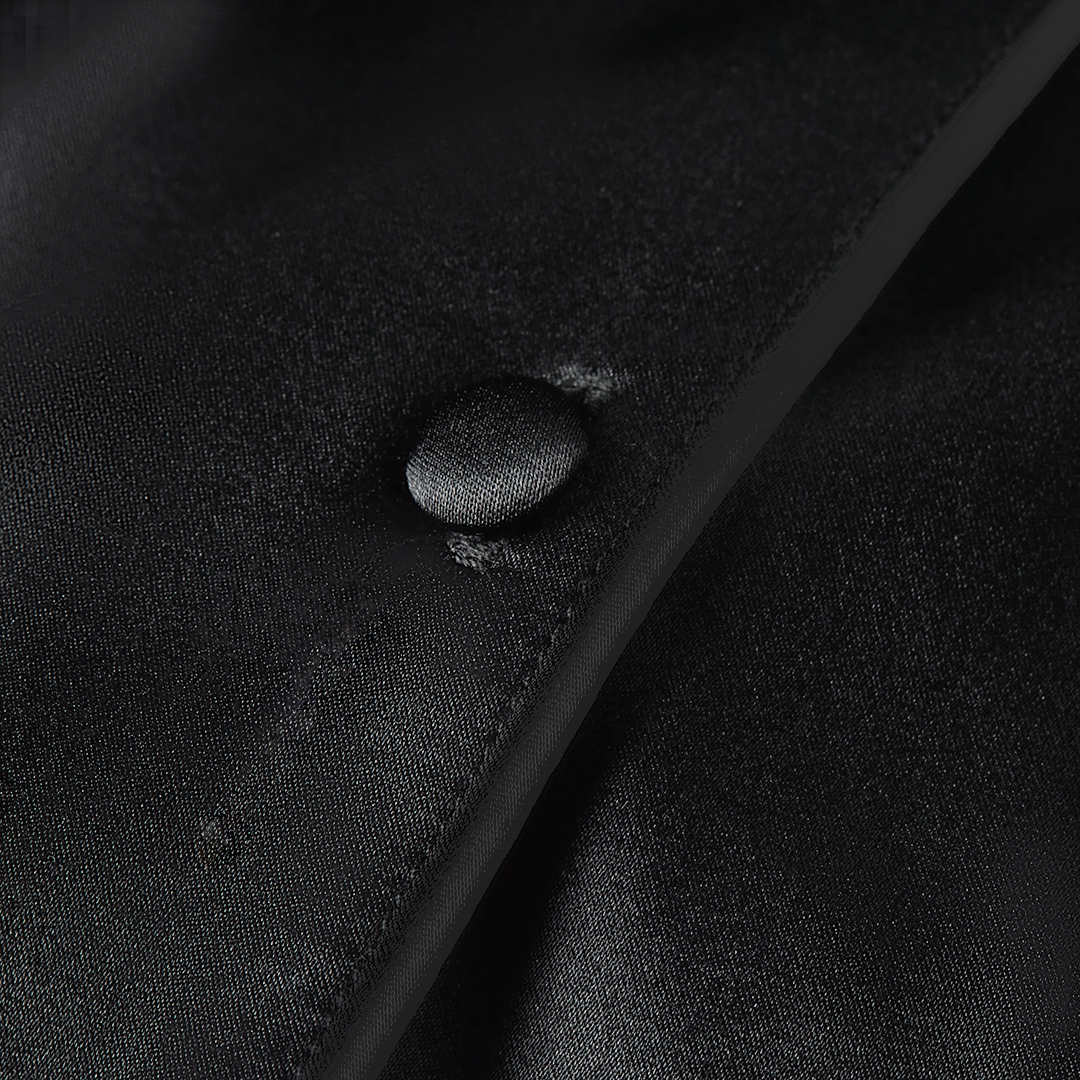 Long Premium Silk PJ Top