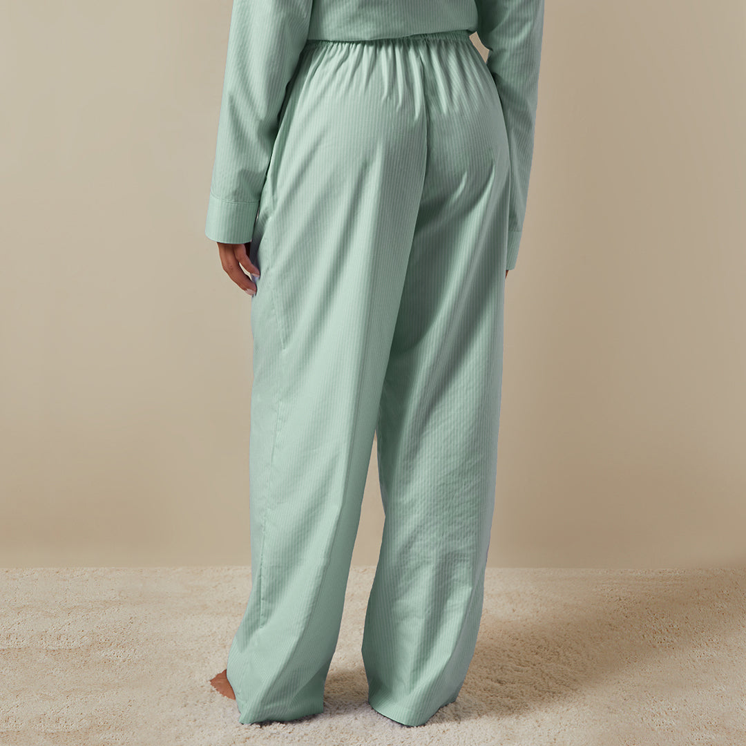 Long Premium Striped PJ Bottom