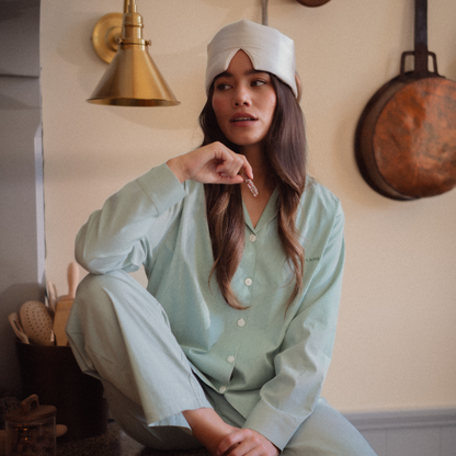 Long Premium Striped PJ Bottom